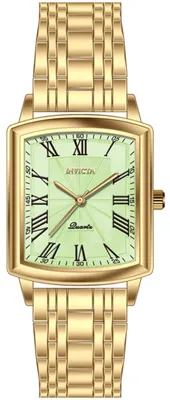Obrázok produktu pre Invicta Celestial 69156 Dámske Hodinky - Quartz Hnací Mechanizmus - Nerezová Oceľ so Zeleným Ciferníkom - 25 mm