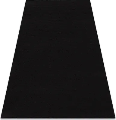 Produktbild von Modern Waschteppich LINDO Schwarz, rutschfest, zottelig Schwarz 240x330 cm