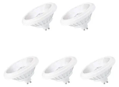 Produktbild von Spectrum GU10 LED-Spot 14W 1200lm 2700K warmweiß 5 Stück