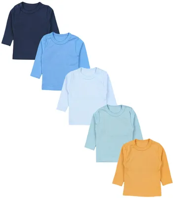 Produktbild von TupTam Baby Jungen Langarmshirt 5er Pack, Farbe: Farbenmix 7, Größe: 56