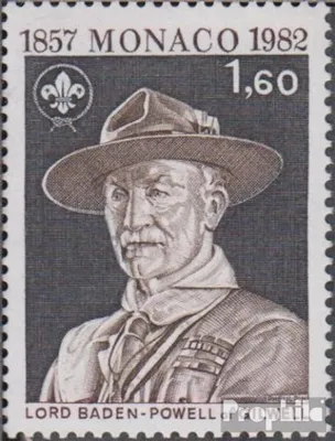 Produktbild von Briefmarken Monaco 1982 Mi 1538 (kompl.Ausg.) postfrisch Pfadfinder