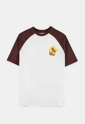 Zdjęcie produktu dla Pokémon – koszulka raglanowa z krótkim rękawem z motywem Eevee