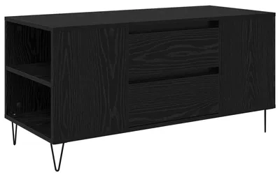 Produktbild von vidaXL Couchtisch Schwarz Eichen-Optik 102 x 44,5 x 50 cm