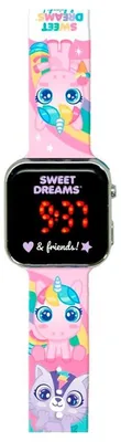 Produktbild von Sweet Dreams Led-uhr Rosa Rosa One Size