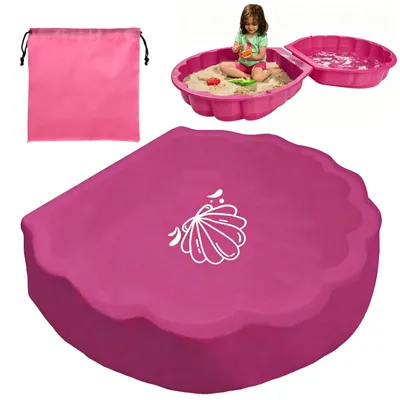 Produktbild von Sandkastenabdeckung Muschelform, 100 x 15 cm, für den Außenbereich