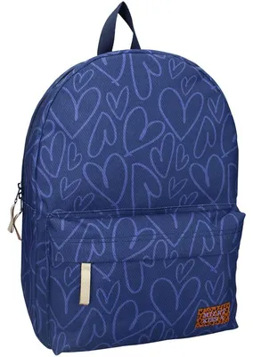 Immagine prodotto di Zaino blu Milky Kiss Cuoricini