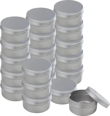 Produktbild von VBS XXL Großpack Cremedose RUND mit Schraubverschluss 20 Stück, 200 ml