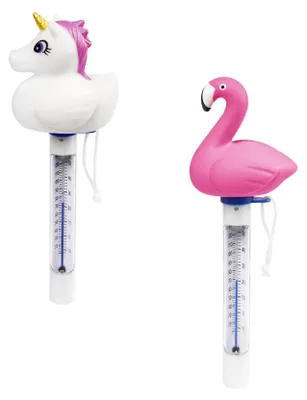 Image de Mountfield Thermomètre De Piscine Flottant Motif Animaux