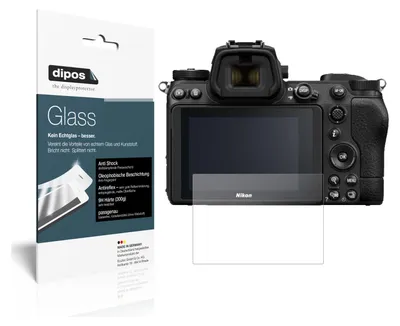 Obrázok produktu pre 2x ochranná fólia pre Nikon Z7 II matná - anti-shock 9H fólia dipos Glass plastové sklo