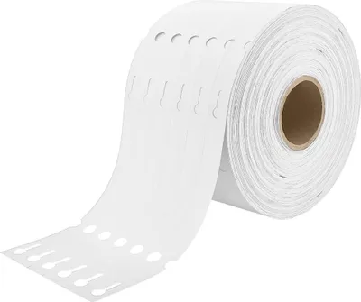 Produktbild von CombiCrat Schlaufenetiketten TT-Drucker 160x17 mm, weiß - 4000 Stück pro Rolle