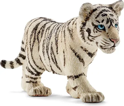 Produktbild von Schleich Wild Life - Kleiner weißer Tiger, Figur für Kinder ab 3 Jahren