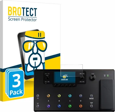 Produktbild von 3x BROTECT Schutzglas für Line 6 Helix LT 9H kratzfest klar