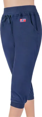 Zdjęcie produktu dla Nebulus Spodnie 3/4 z szortami PEARLY, damskie, spodnie capri, spodnie letnie, P6760 - damskie, granatowy, XL/42