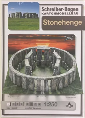 Image de Planche de Schreiber Modélisme en carton Stonehenge 1:250 Z