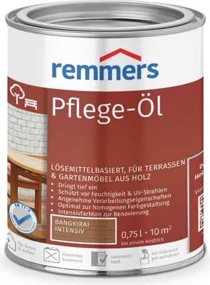 Produktbild von Remmers Pflege-Öl bangkirai intensiv 0,75 l, Holzöl
