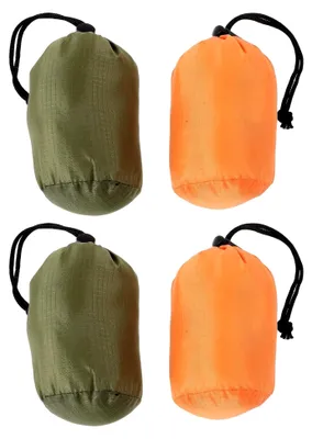 Produktbild von 4 Stück Nylon Aufbewahrungsbeutel für Outdoor-Aktivitäten mit Kordelzug
