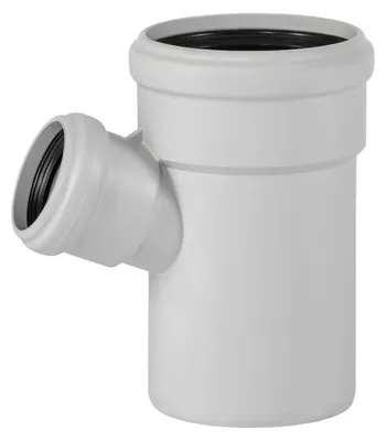 Obrázek produktu pro Odbočka odpadní odhlučněná Osma Skolan Safe SKEA 67°, DN 110 x 58, světle šedá