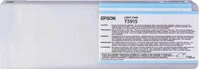 Zdjęcie produktu dla Epson Wkład atramentowy Light Cyan T591500, Jasny cyjan, Tusz na bazie pigmentu, 700 ml, 1 szt.