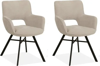 Produktbild von Esszimmerstuhl Mercury - Toffee (2er-Set)