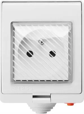 Image de Prise IP55 - Smart Wi-Fi - Gris - Compatible Tuya - Mesure de la consommation d'énergie