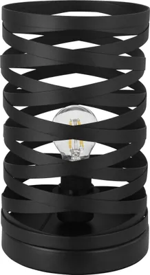 Produktbild von CREMELLA Tischleuchte Tischbeleuchtung - H29 x Ø18 cm - schwarz - 1X40W exkl. - IP20