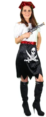 Produktbild von Piraten Kostüm für Damen S-XL, Größe:S