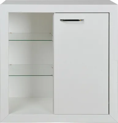 Produktbild von Kommode Medinaceli 02, Farbe: Weiß - 90 x 85 x 43 cm (H x B x T)