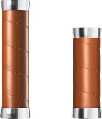 Produktbild von Brooks Grips Slender Ledergriffe 100/130 mm Honig