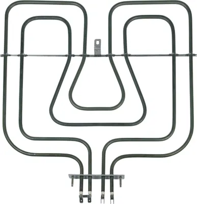 Produktbild von easyPART passend für 10027449 Novamatic Heizung Heizelement Backofenheizung Oberhitze 800W/1650W Grill 230V Backofen Herd Ofen Alternativ Electrolux AEG 3970129015 Zanker Zanussi