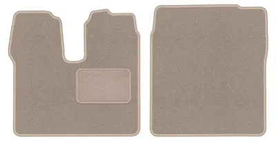 Imagen del producto de Alfombrillas de moqueta para MAN TGX desde 2007 (comercial) – juego de 2 piezas, beige, a medida – Wielganizator LUX