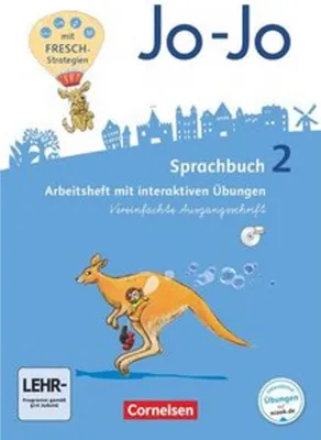 Produktbild von Jo-Jo Sprachbuch - Allgemeine Ausgabe 2016 - 2. Schuljahr