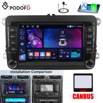 Produktbild von Android 15 Auto-Multimediasystem – Autoradio – Autoradsystem – Navigationssystem – Multimedia-Player