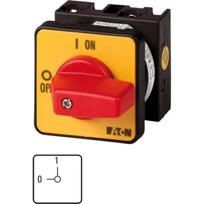 Produktbild von Nockenschalter In=20A P=6,5 kW T0-1-102/E-RT
