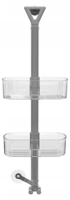 Produktbild von SEPIO Duschablage Transparent, Badezimmer Organizer , Duschablage zum Hängen, Duschregal Organizer, Shower Shelf