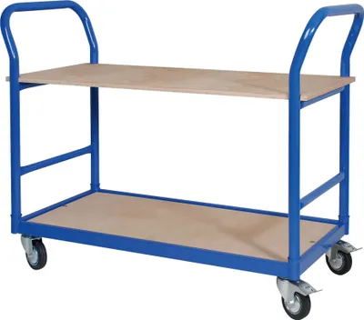Produktbild von Tischwagen mit 4 Lenkrollen, LxBxH 1140 x 500 x 890 mm, Tragkraft 250 kg