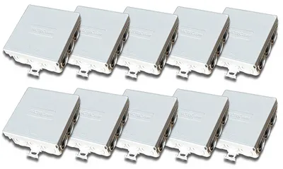 Abzweigdose 85x85x37 mm IP55, 20 Stück, leer