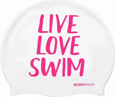 Produktbild von Buddyswim Lls Badekappe Rosa  Rosa One Size