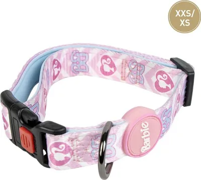 Image de Collier de chien Barbie Rose XXS/XS