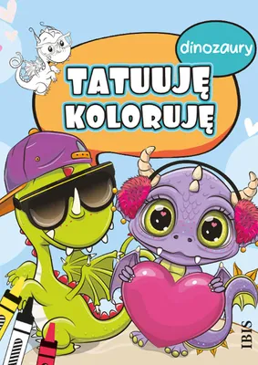 Produktbild von Dinosaurier: Tattoos und Malbücher für Kinder