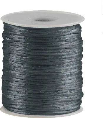 Produktbild von Satinschnur 80m x 1mm Flechtschnur Kumihimo Bastelschnur Geschenkschnur
