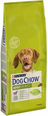 Productafbeelding van Purina DOG CHOW Adult, 14 kg, lamreceptuur