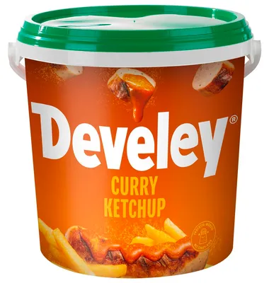 Produktbild von Develey Curry Ketchup wuerzig ideal fuer Grossverbraucher 10000g