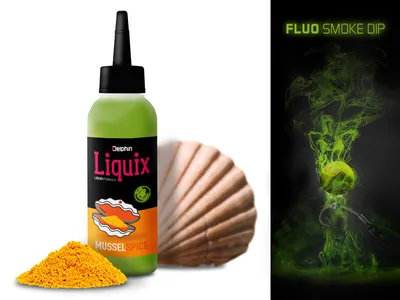 Produktbild von DELPHIN Fluo dip D SNAX, Muscheln-Gewürze, Lockmittel, 101003535
