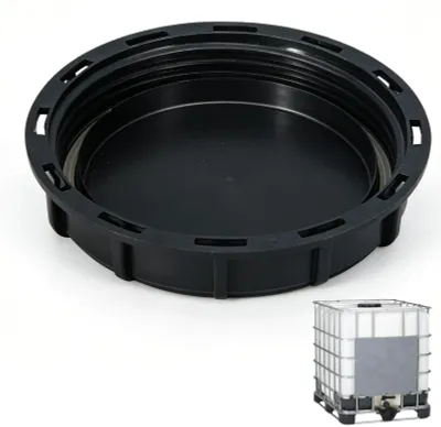 IBC-Deckel 163 mm für 1000 l Tank, schwarz, Kunststoff
