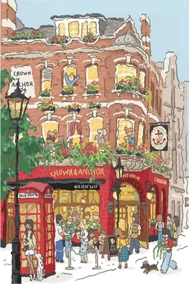 Produktbild von 2D Puzzle, Willkommen in Covent Garden, Rolife, 1000 Teile