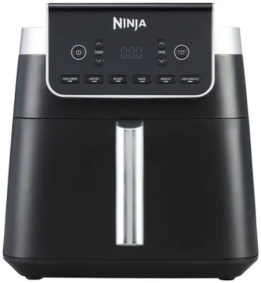 Obrázok produktu pre Ninja AF180EU, Teplovzdušná fritéza, 6,2 L, 40 °C, 240 °C, Samostarný, Čierna