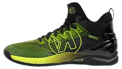 Produktbild von Kempa Attack Midcut 2.0 Handballschuhe Herren schwarz fluo gelb Gr 40,5