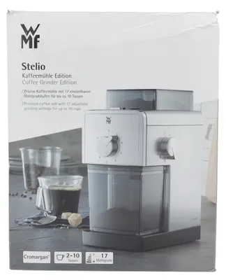 Produktbild von WMF 0417070011, Mühle mit Schlagmesser, 180 g, Schwarz, Chrom, 10 Stück(e), 110 W, 220-240 V