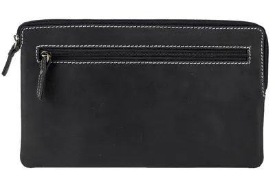 Produktbild von LEAS Banktasche & Geldtasche im Vintage-Style LEAS in Echt-Leder, schwarz - Special-Edition