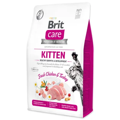 Produktbild von Brit 2kg Fresh Chicken & Turkey Grain Free Kitten